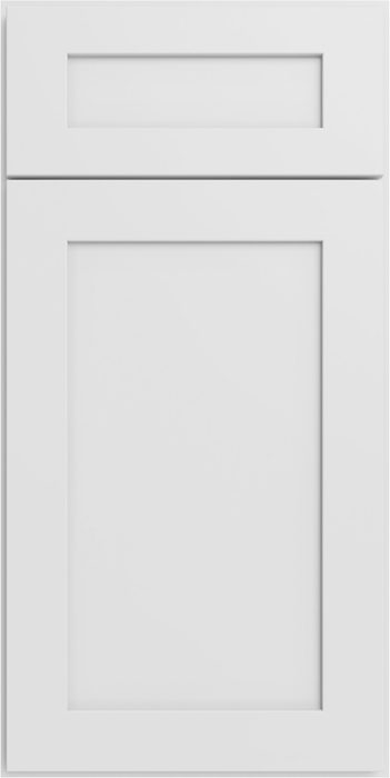 Vista White Shaker finish