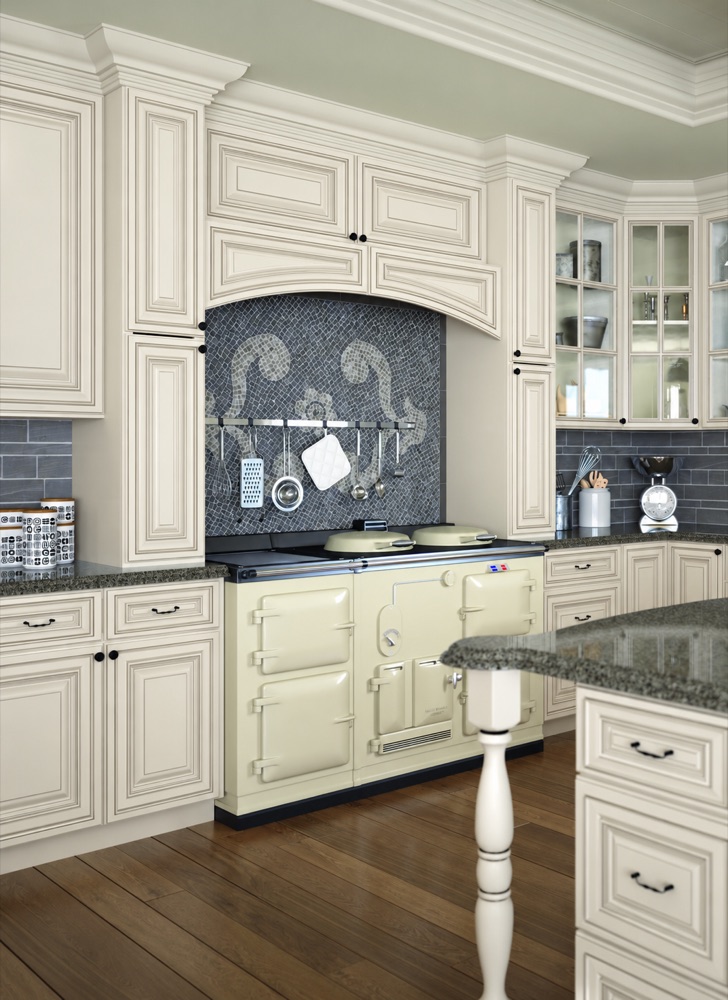 Conceptual kitchen visualization featuring Signature Pearl